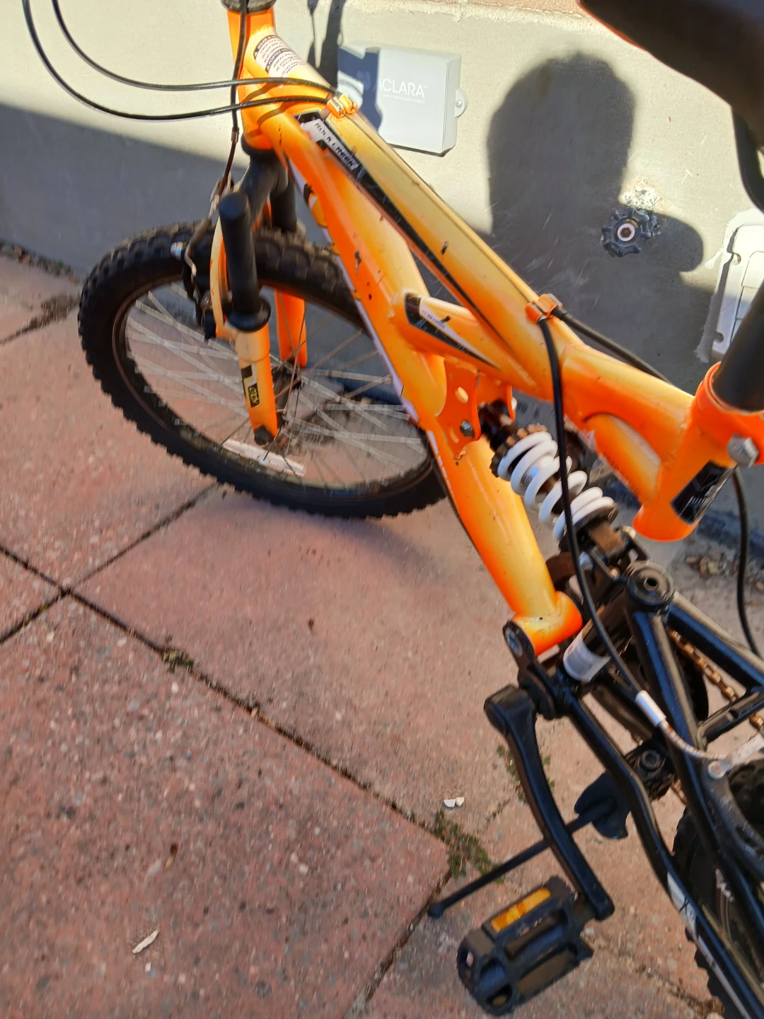 K2 Orange Mountain Bike