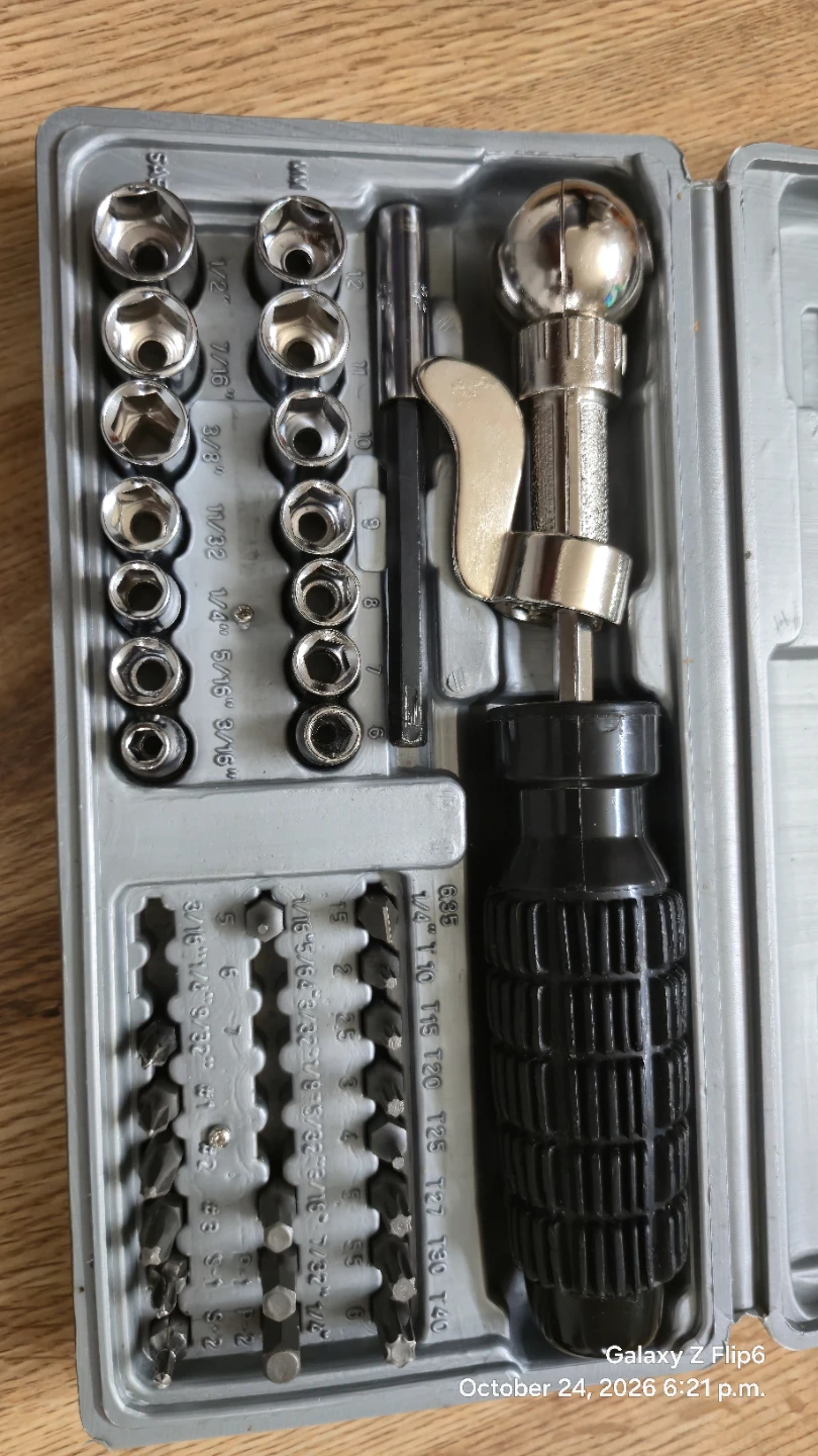 Socket and Screwdriver Bit Set - photo 3