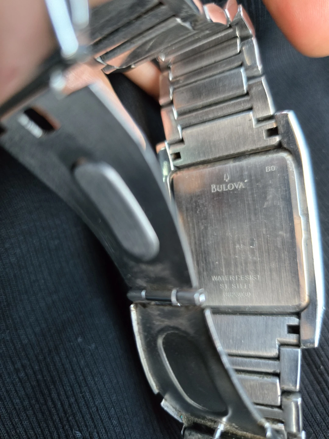 Caravelle by Bulova rectangular stainless steel watch - photo 3