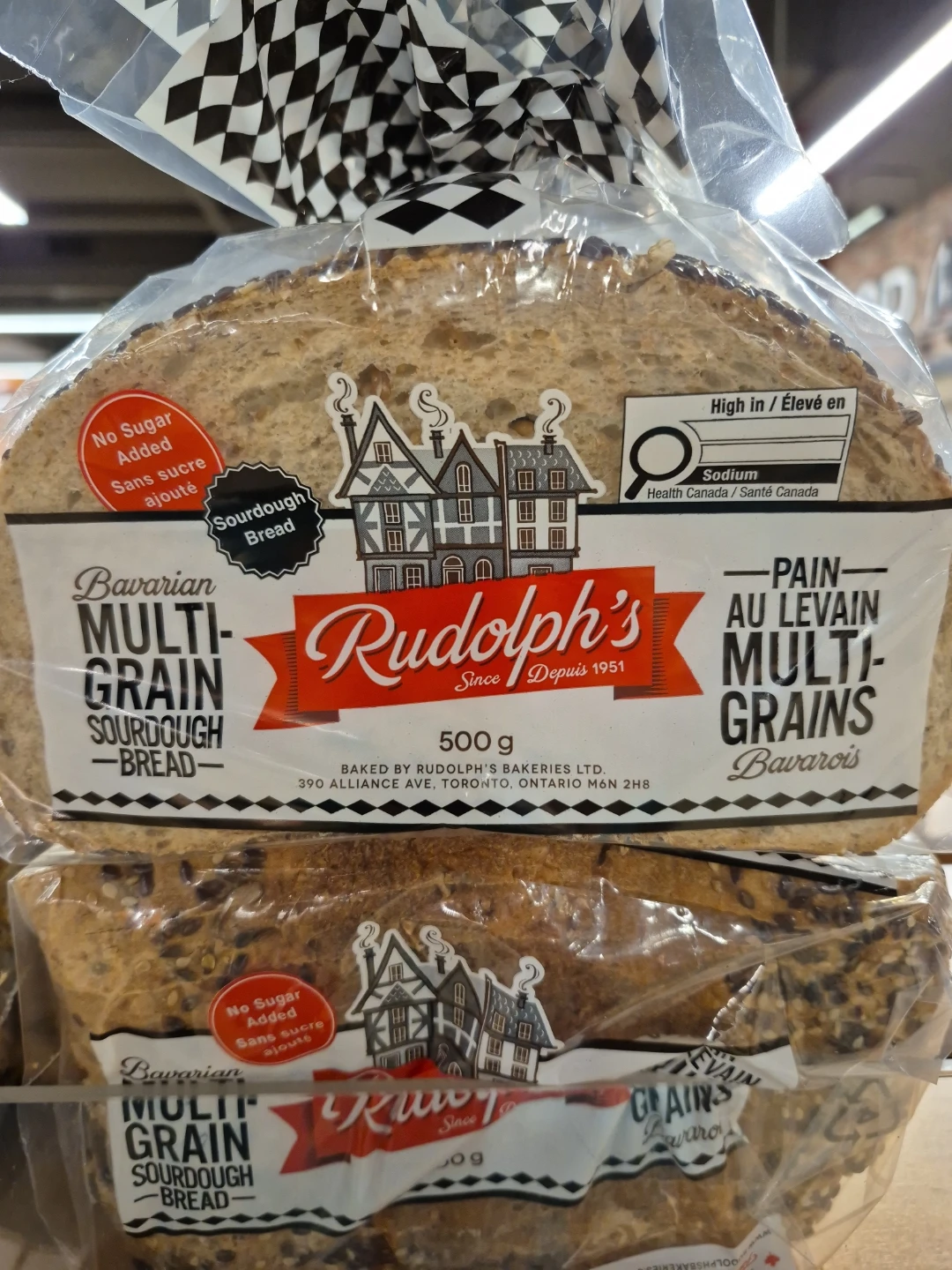 Multi-Grain Sourdough Bread (XL size)