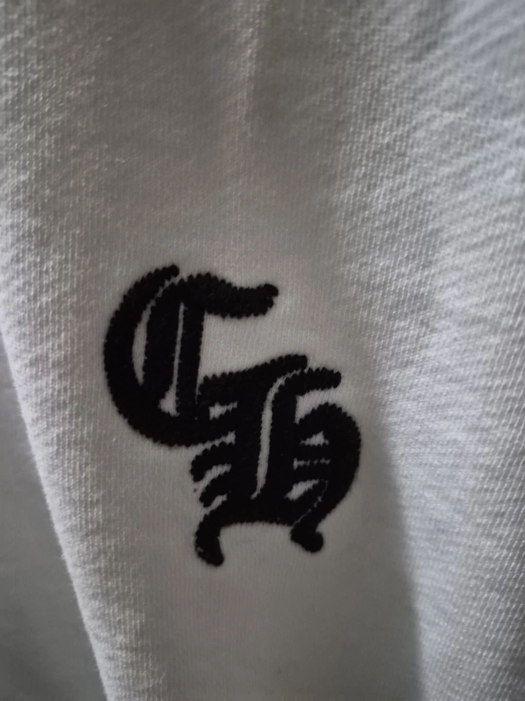 Chrome Hearts White Half-Zip Sweatshirt - photo 2