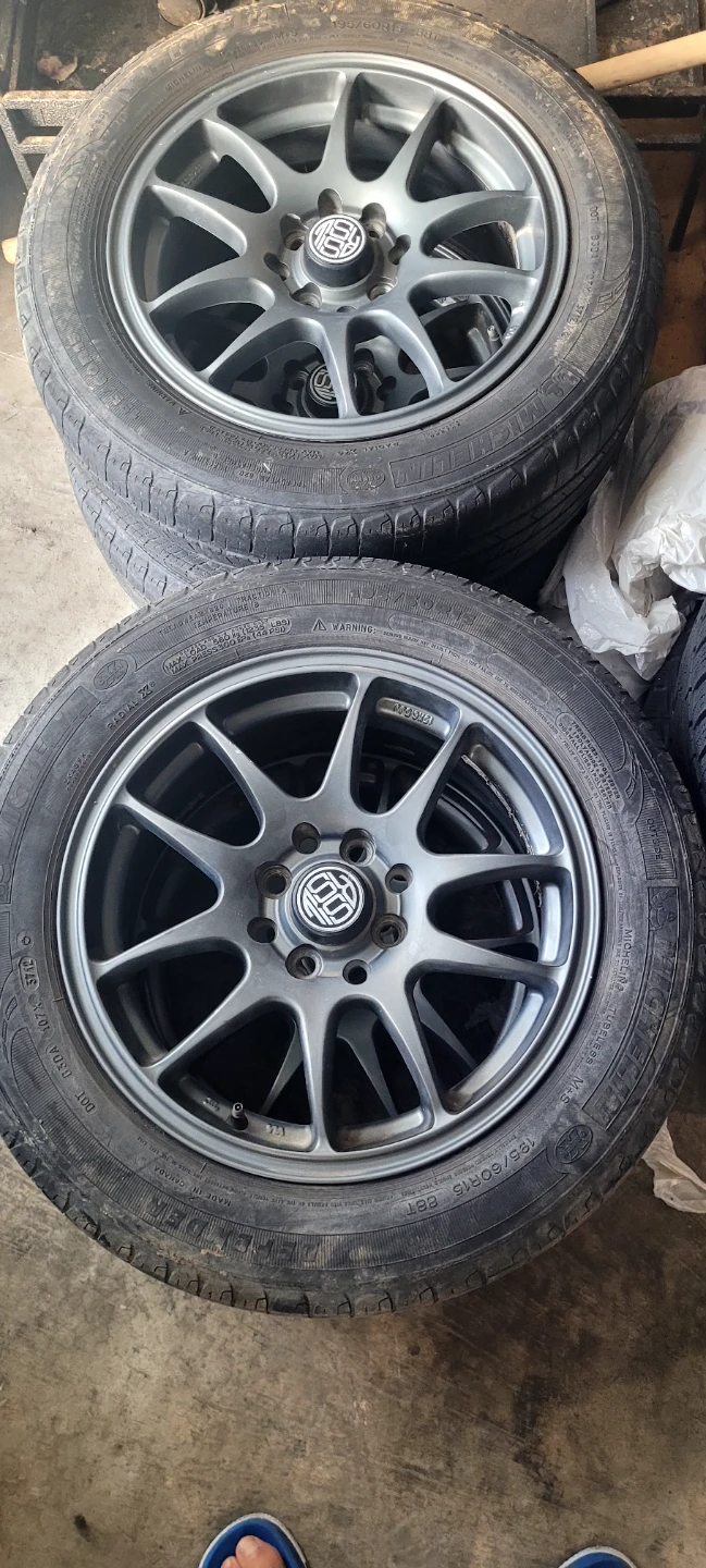 15 inch Rssw Rims with tires