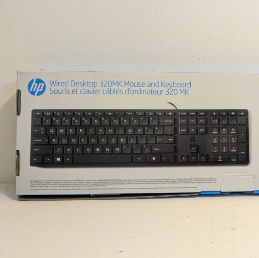 HP Wired Desktop Keyboard only