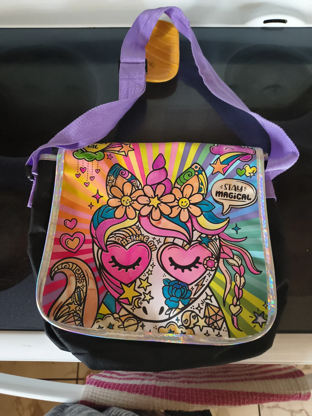 Unique Unicorn Design Messenger Bag - photo 2