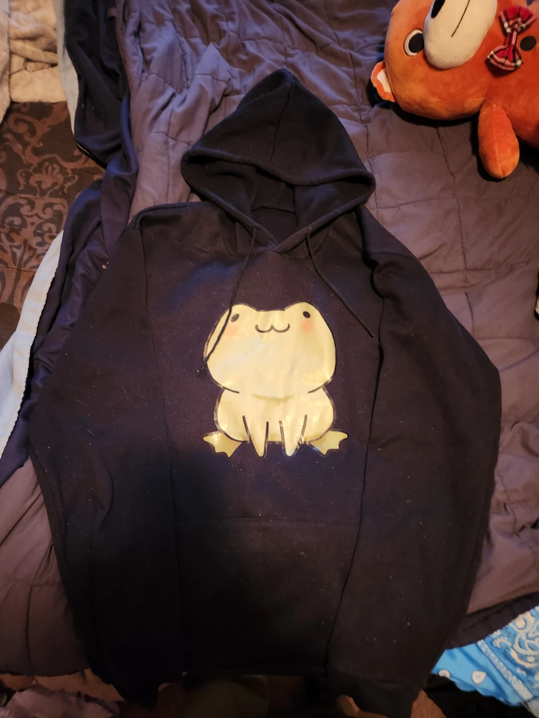 Black Frog Hoodie