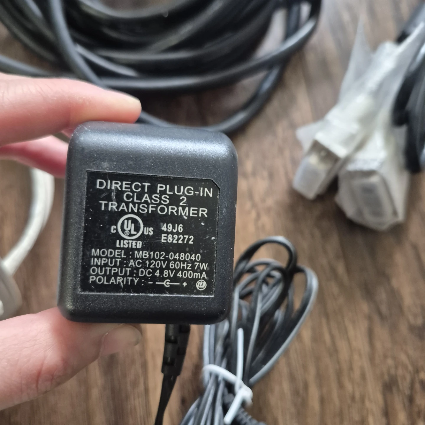 Assorted Electronic Cables and Power Adapter - photo 2