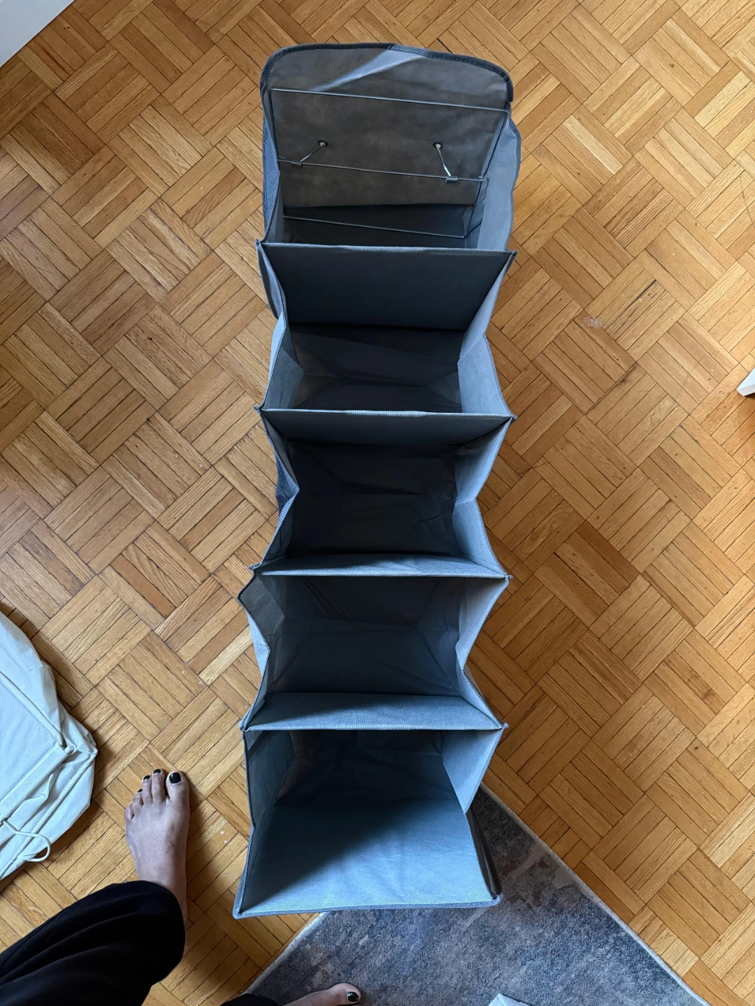 Hanging closet organizer - photo 4