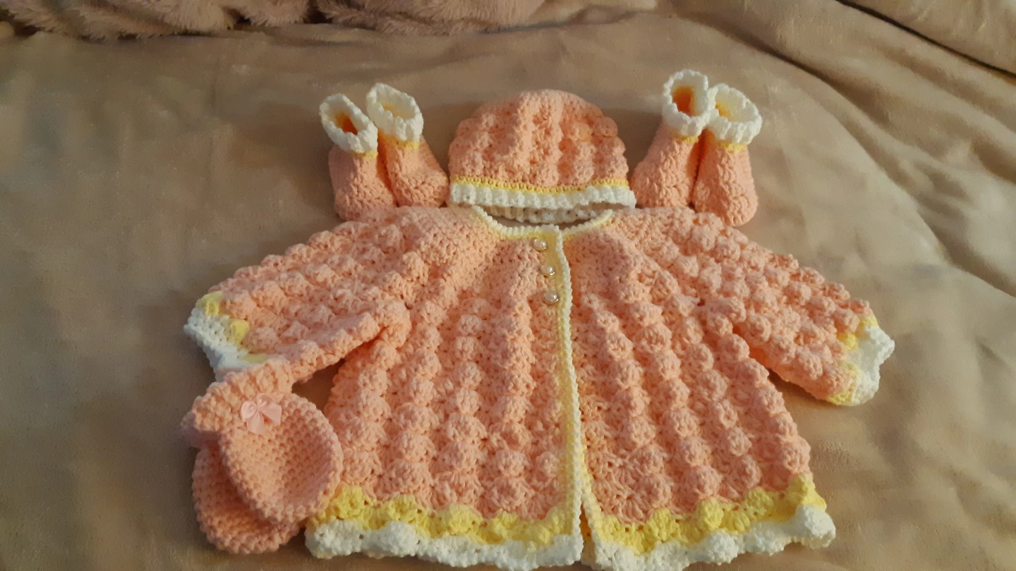 Handmade Crocheted Baby Sets