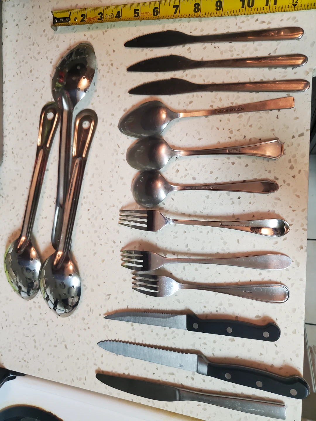 Assorted Stainless Steel Kitchen Utensil Set - photo 4