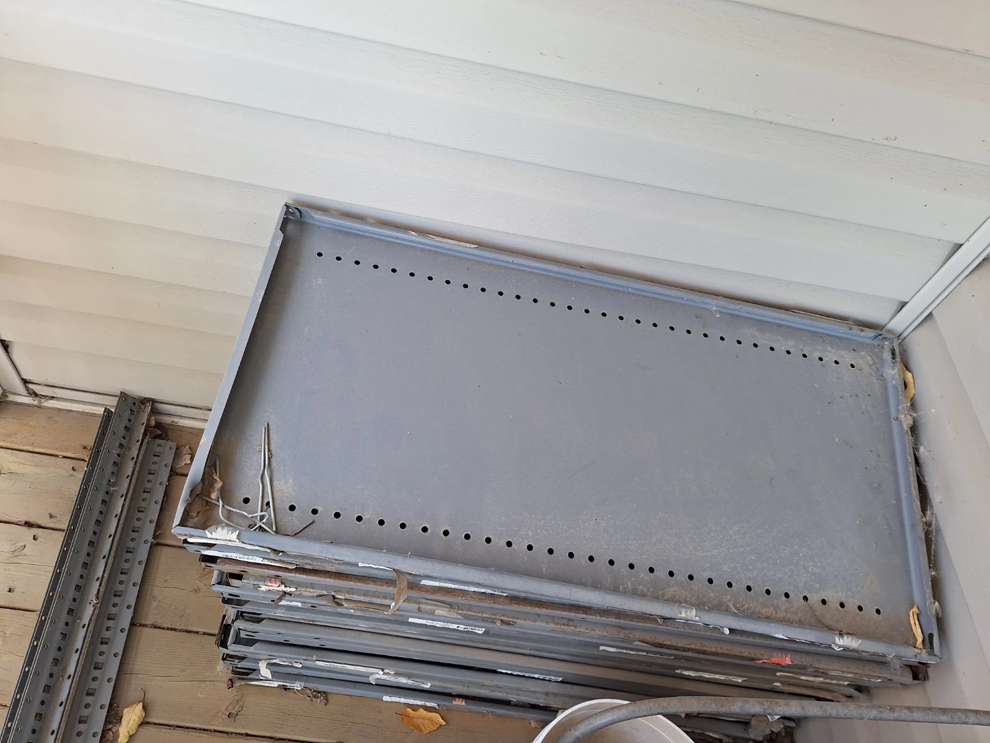 Metal Industrial Shelving Units $40 - photo 2