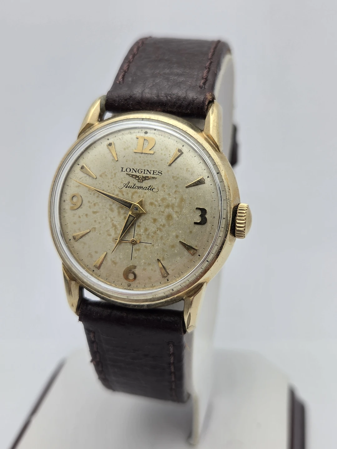 Vintage Longines 10K Gold Filled Automatic 19A Watch