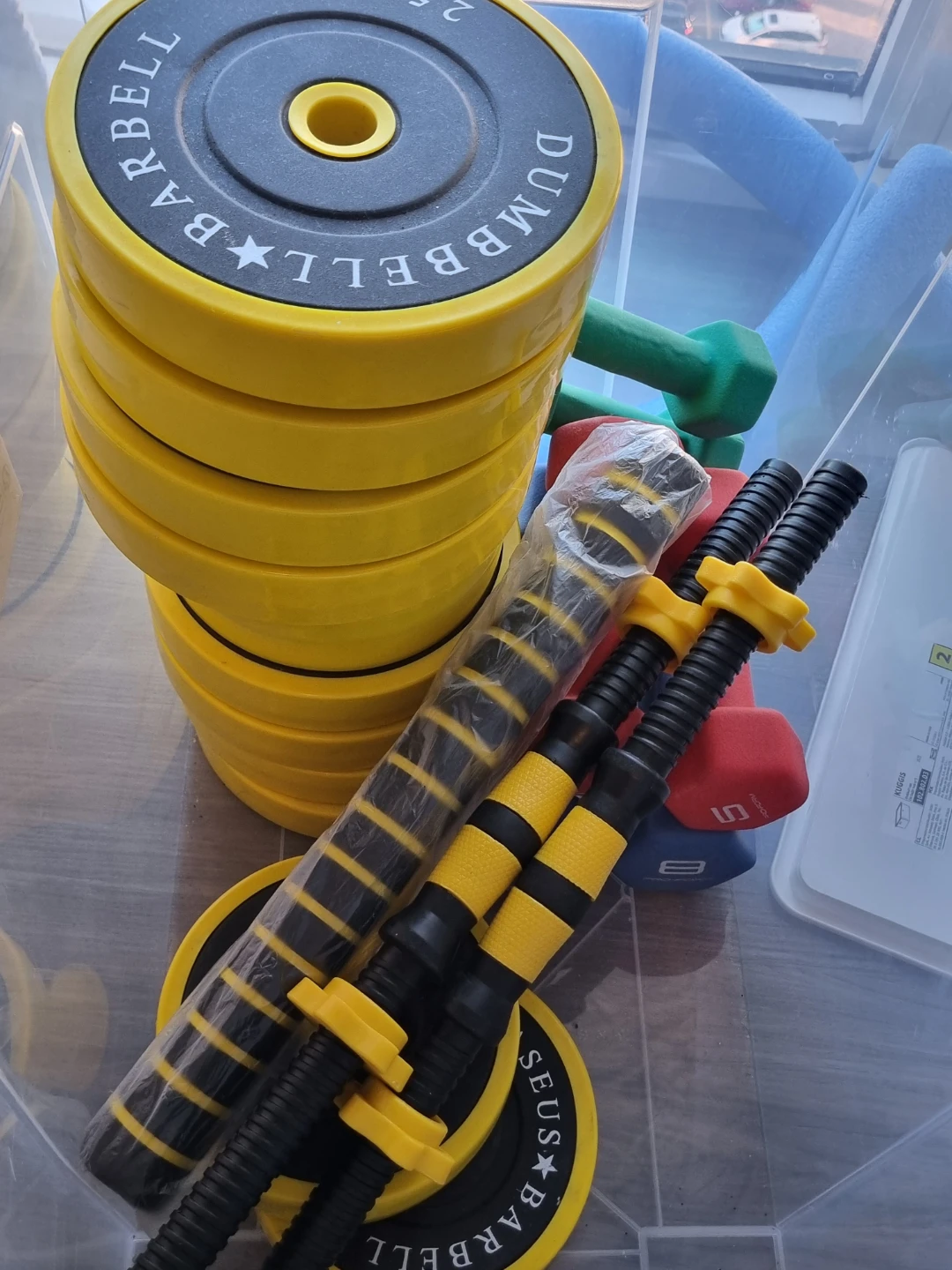Soozier Adjustable Dumbbell Set
