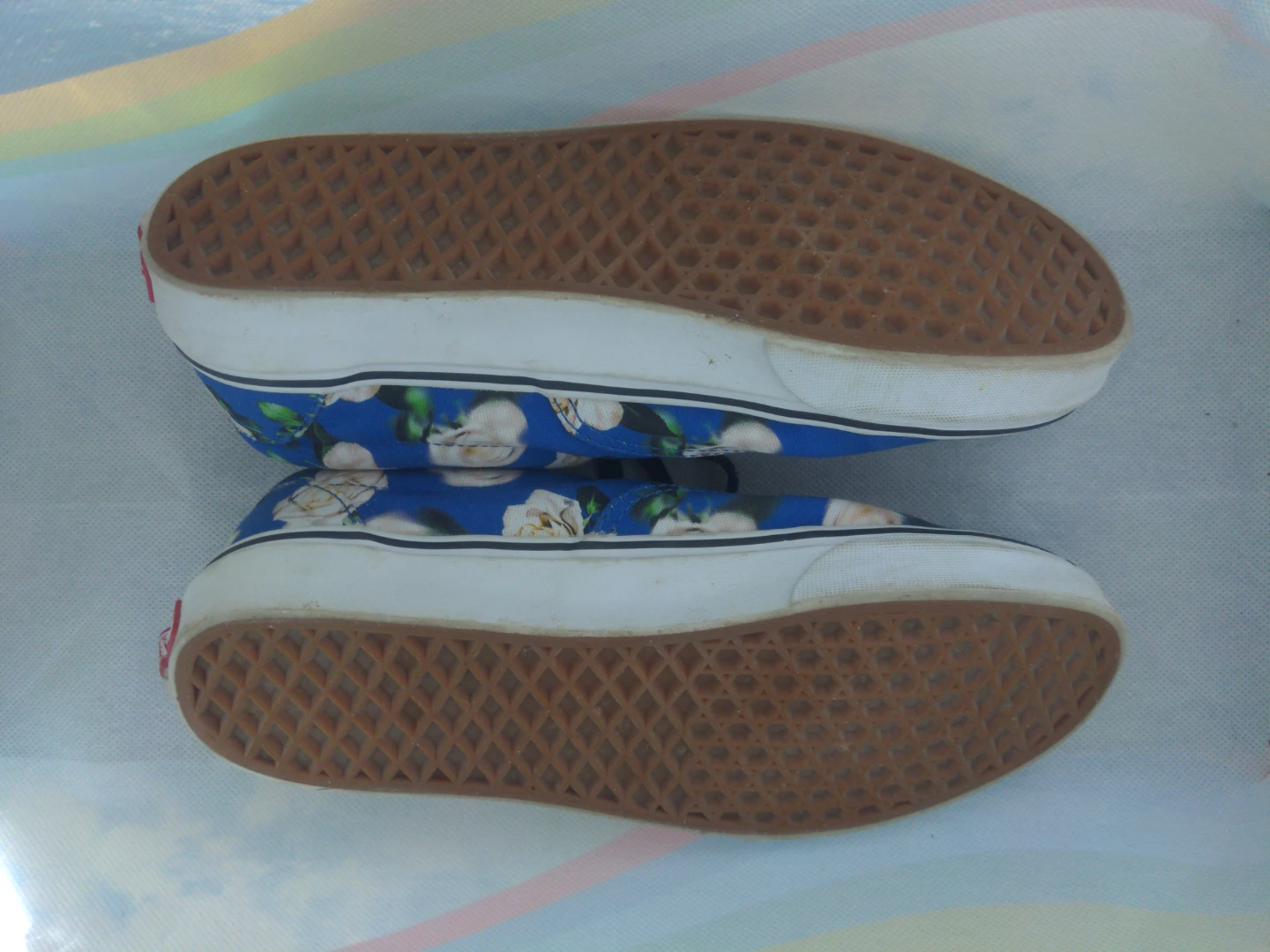 Vans Floral Canvas Shoes size 9.5 women's - photo 2