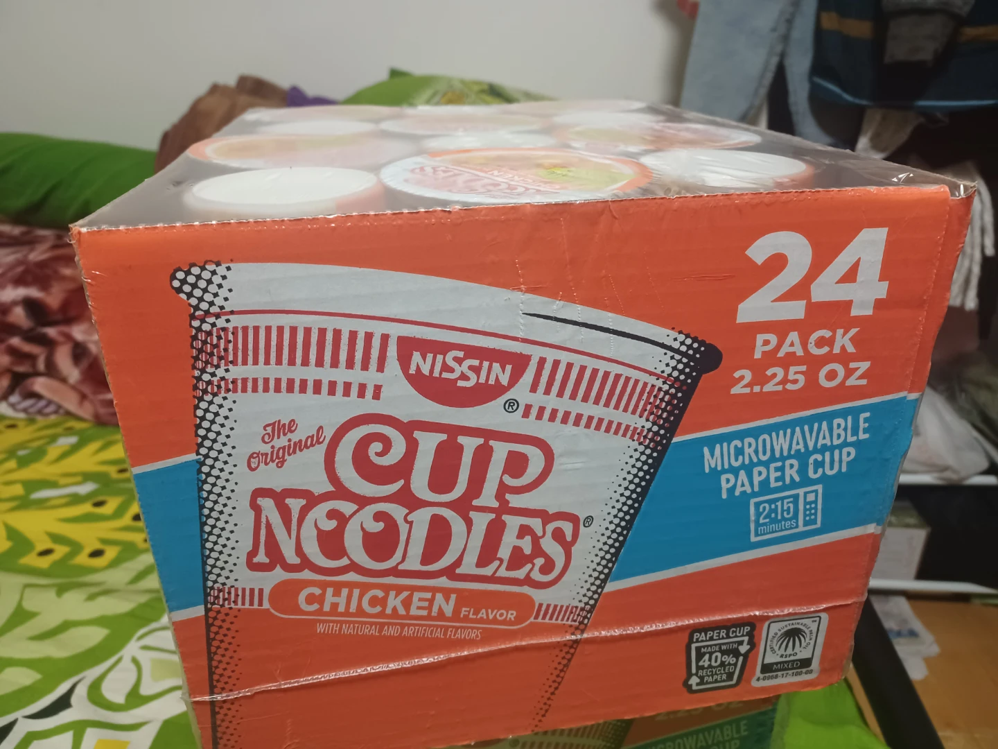 Nissin Cup Noodles Chicken Flavor 24 Pack - photo 2