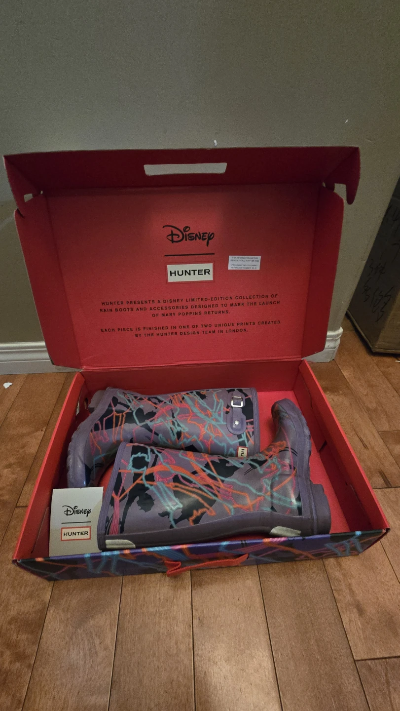 Rare Disney x Hunter Limited Edition Kids Rain Boots