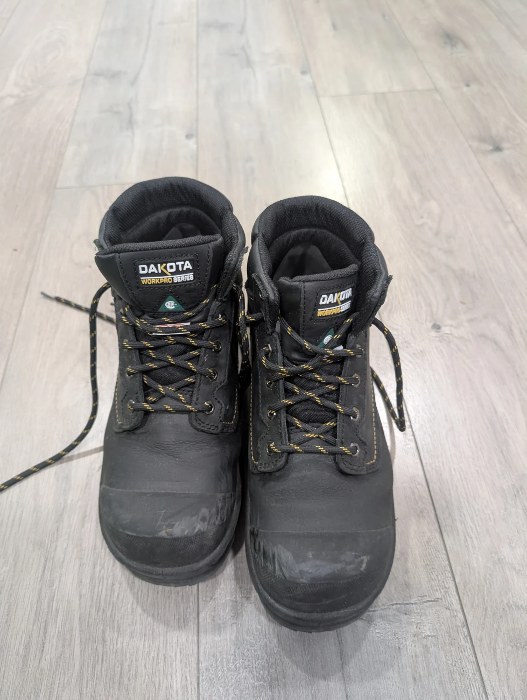 Dakota Workpro Series Work Boots steel toe Black Size 9