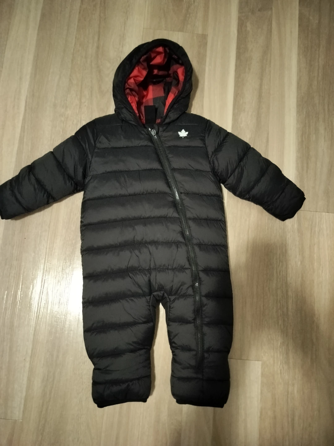 Canadiana Baby Bunting Suit