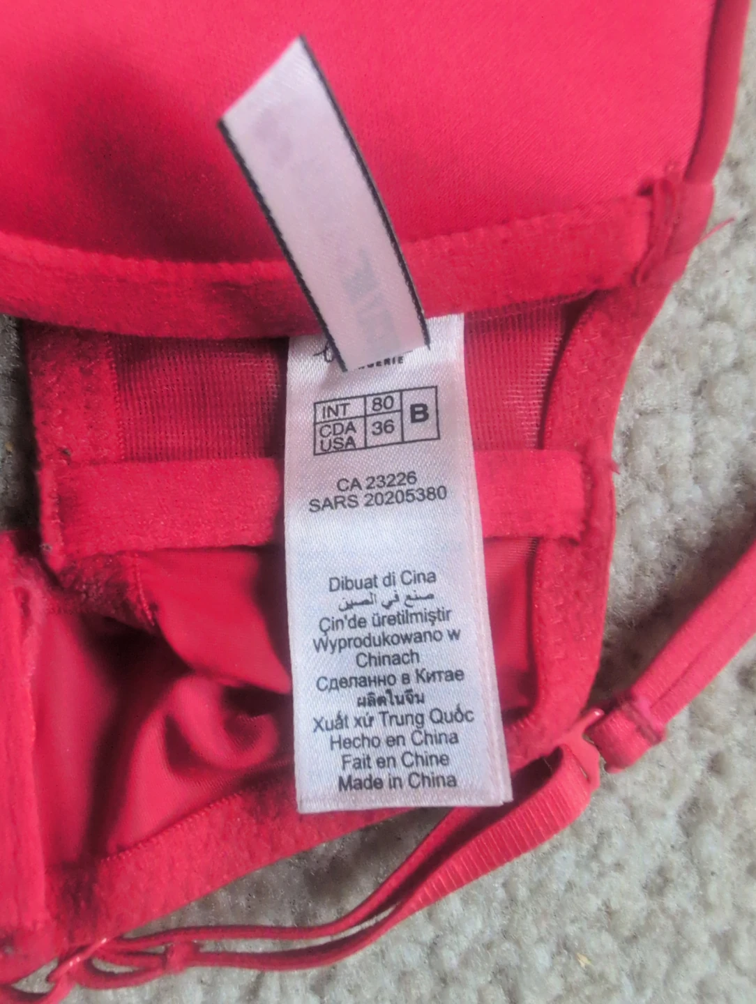 La Senza Perfectly Me Red Bra - photo 5