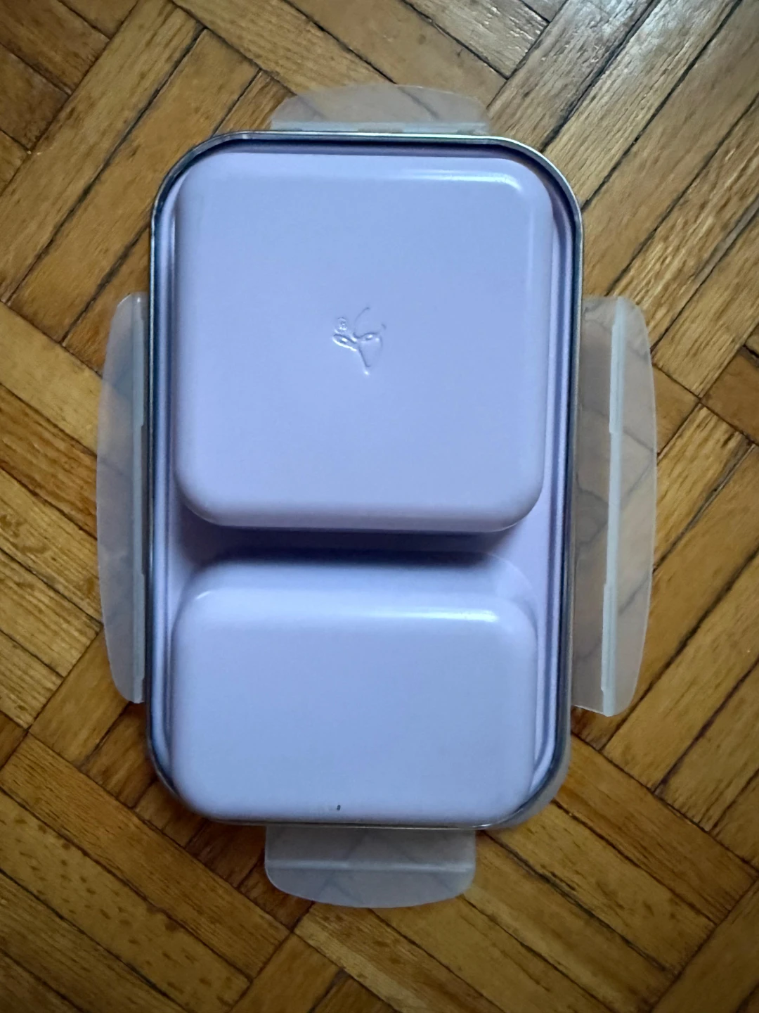 Two-Compartment Stainless Steel Food Containers