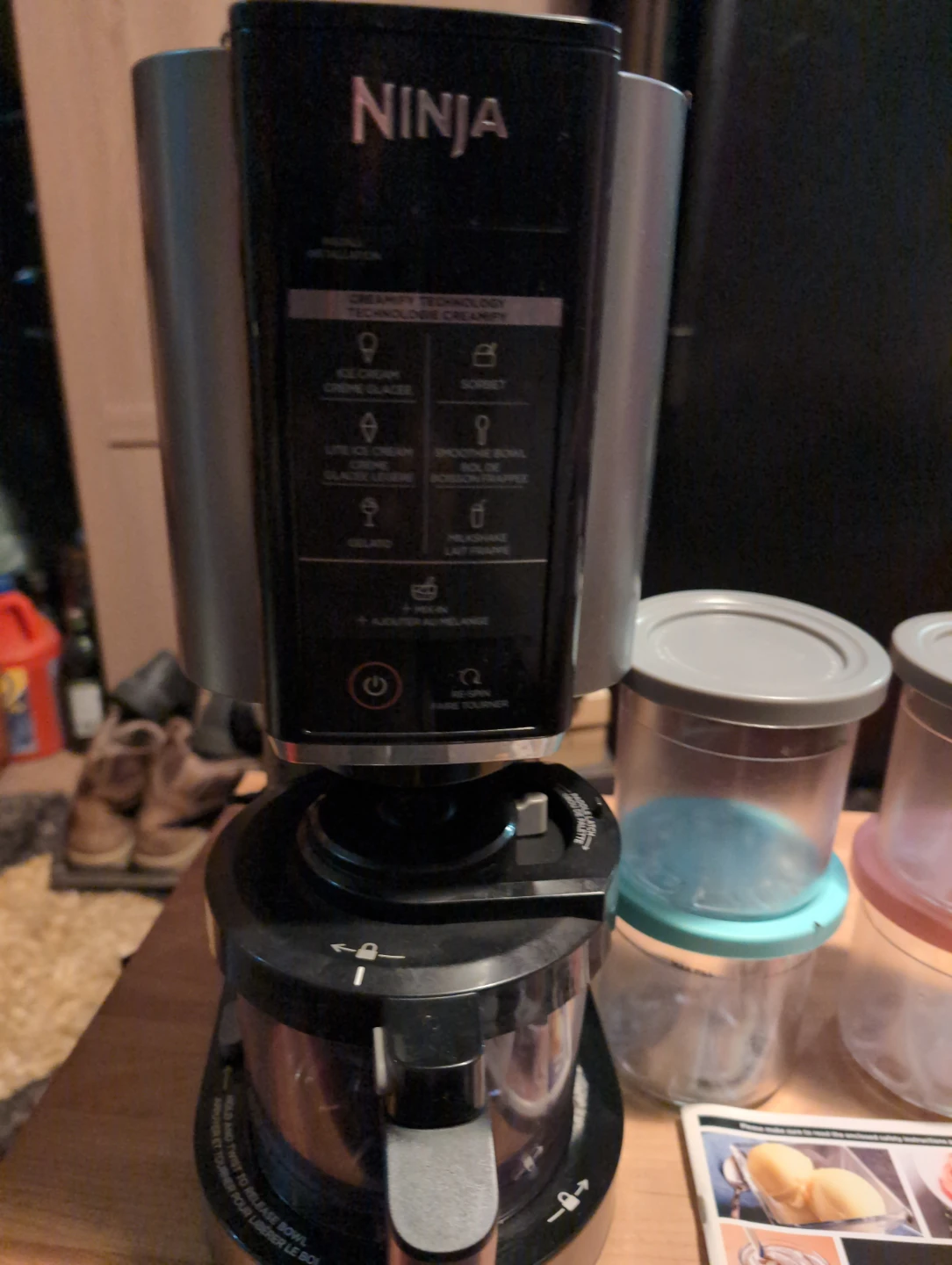 Ninja Creami Ice Cream Maker with 6 Tubs