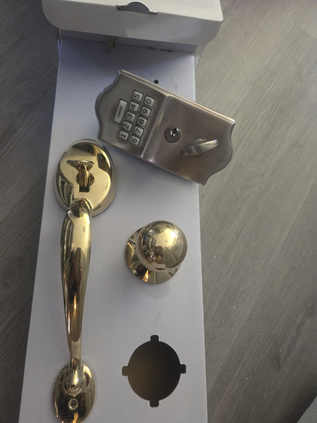 Emtek Keypad Entry Handleset