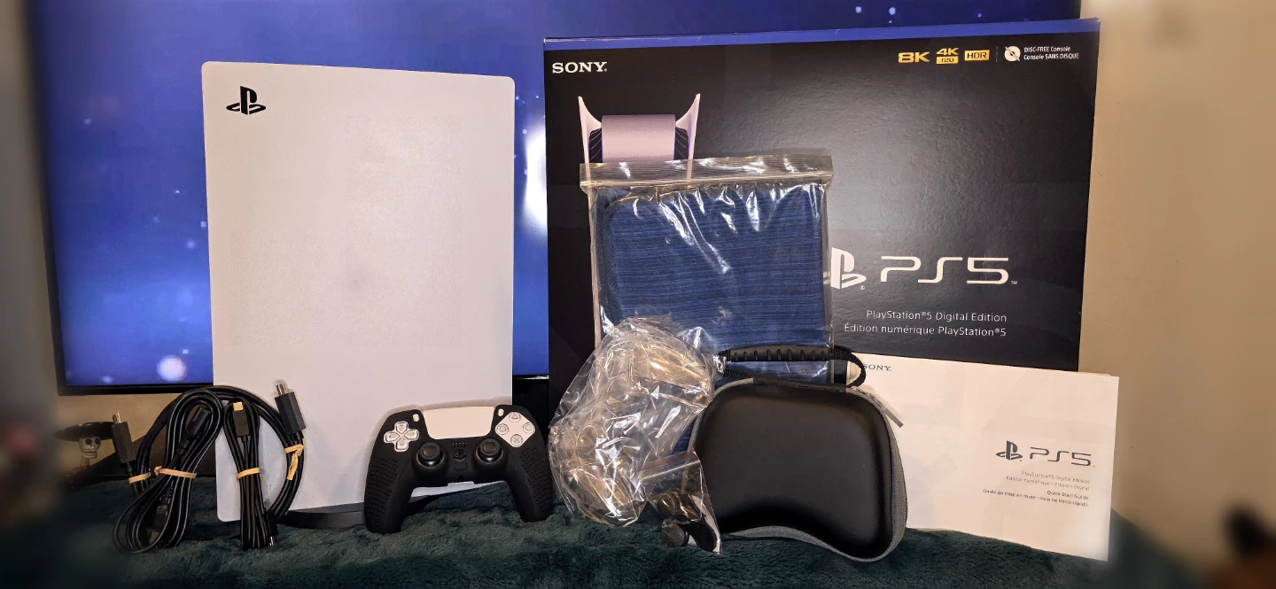Sony PlayStation 5 Digital Edition Console (825GB) - Like New