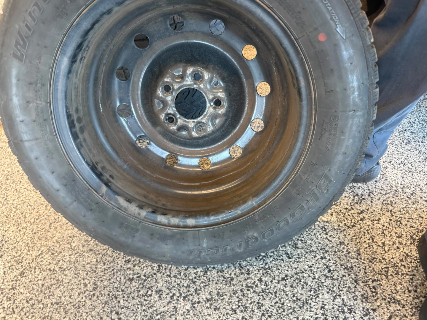 BFGoodrich Winter T/A KSI Winter Tire on Steel Rim - photo 5
