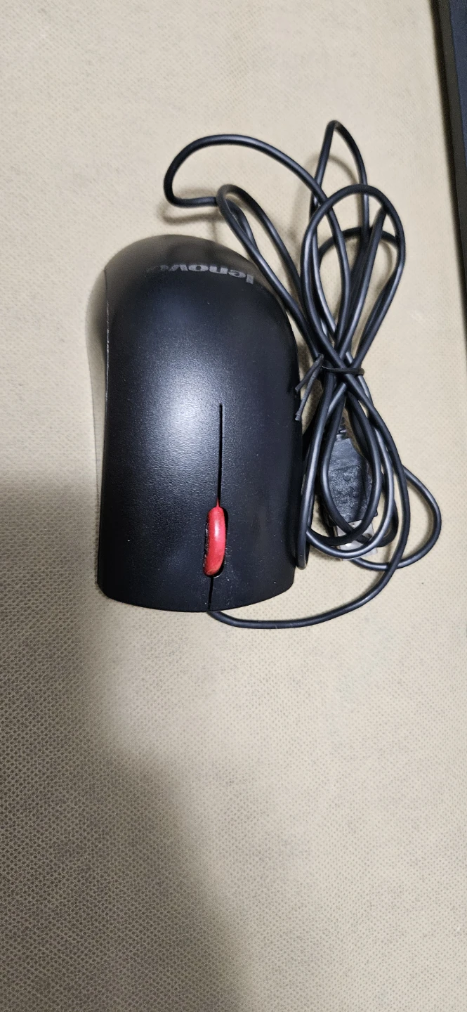 Dell Wired USB Keyboard & Lenovo Optical Mouse Combo – Black - photo 3