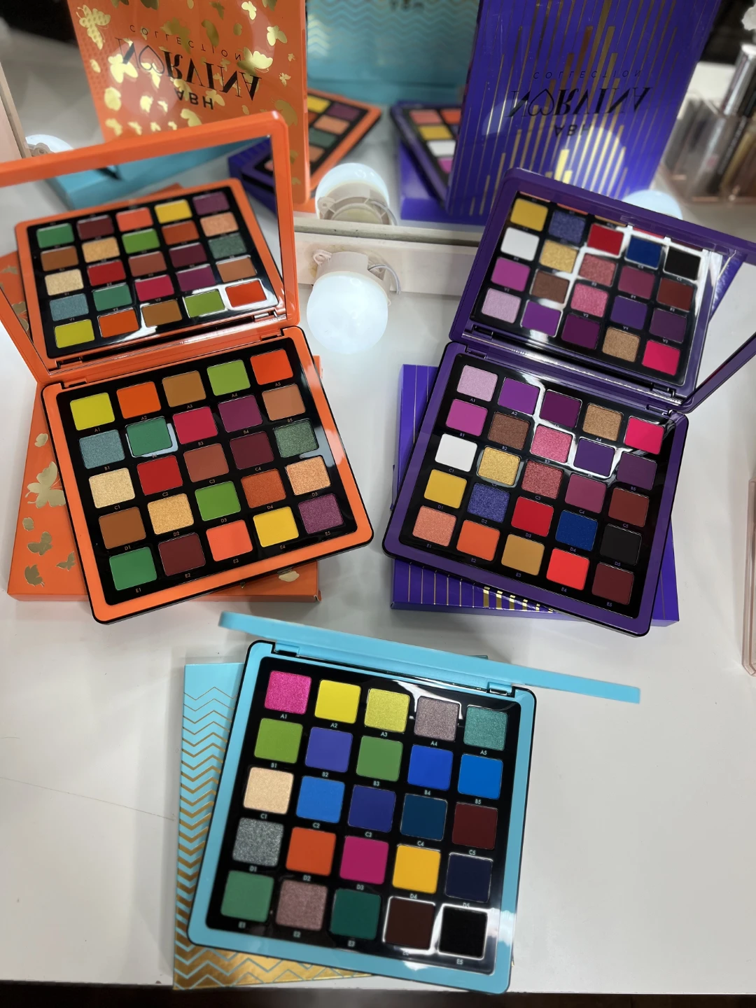 ABH Norvina Collection Eyeshadow Palettes - Set of 3 - photo 2