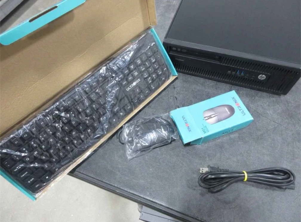 HP EliteDesk 800 G2 SFF Desktop Bundle 32gb RAM 1tb SSD - photo 2