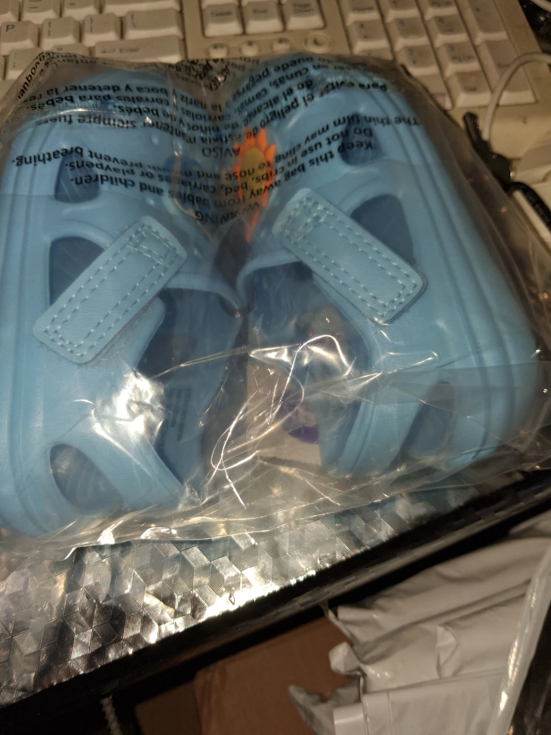 Cat & Jack Toddler Blue Sandals Size 6 - photo 3