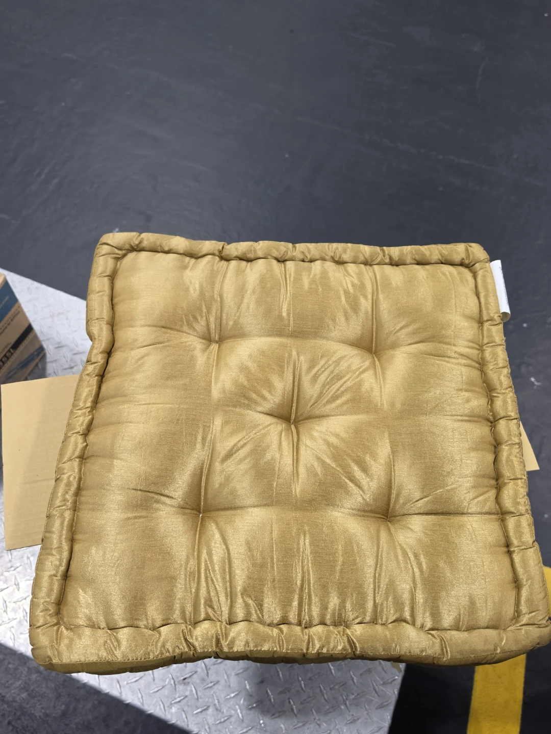 Set of 2 Tufted Seat Cushions