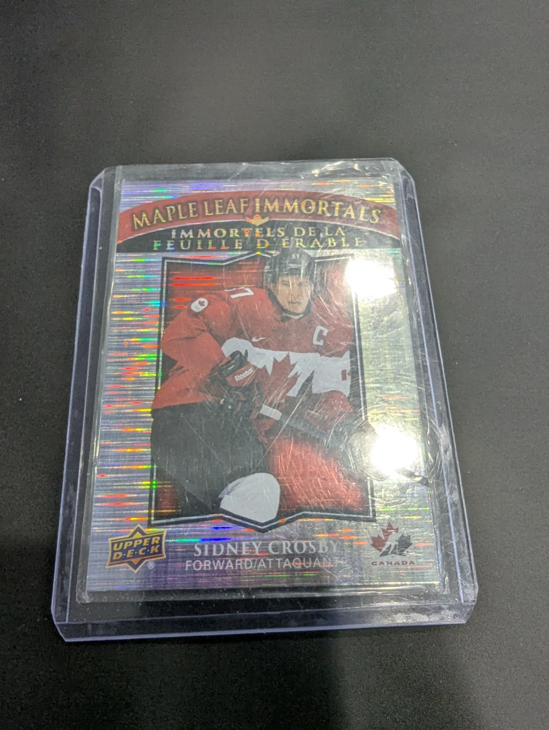 Sidney Crosby Maple leaf immortal and other rare cards