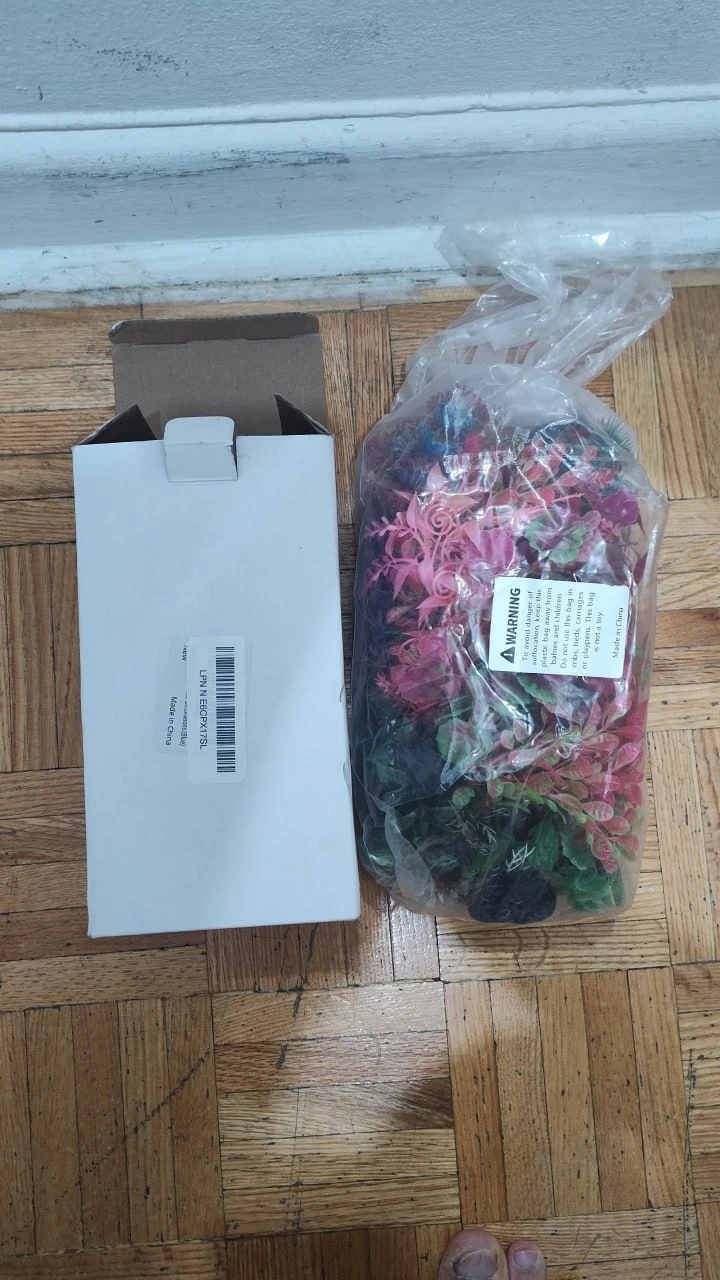 NEW Assorted artificial plants for fish tank, 7-pack - photo 3