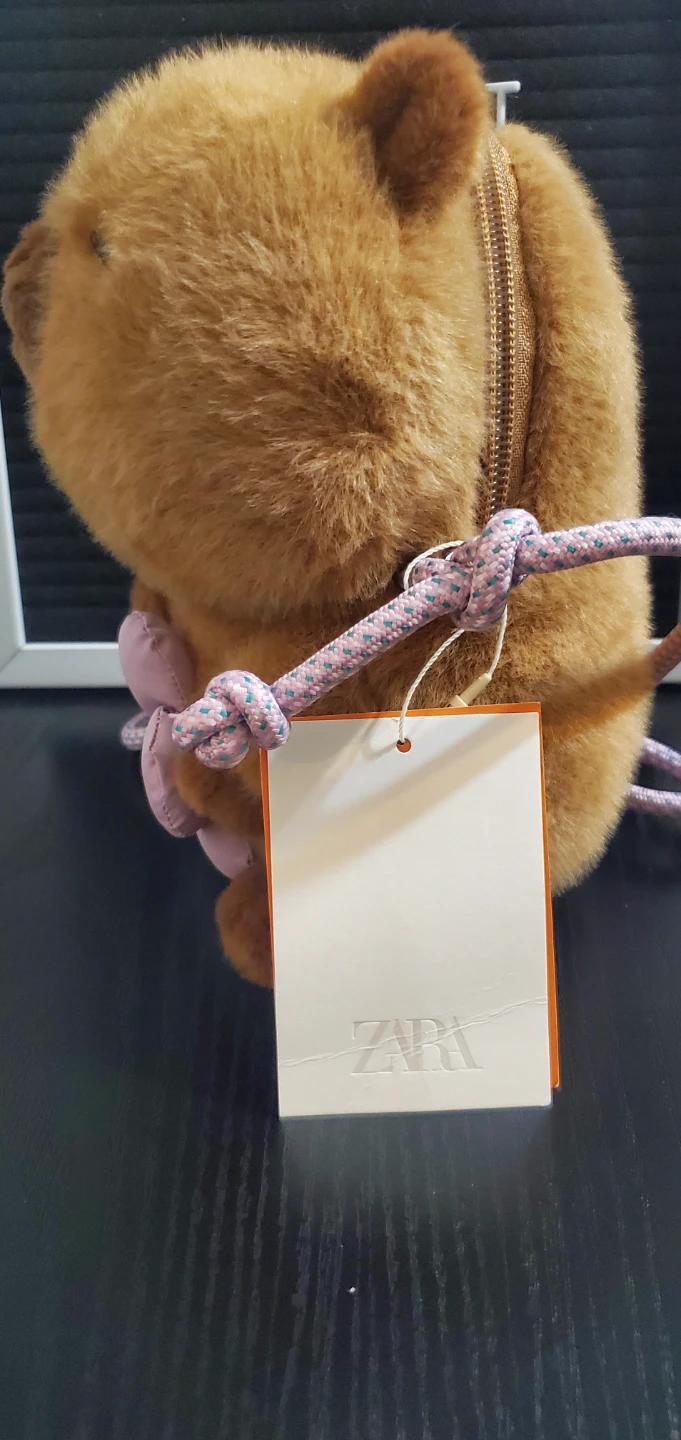 ZARA Capyfun Plush Mini Bag - photo 2