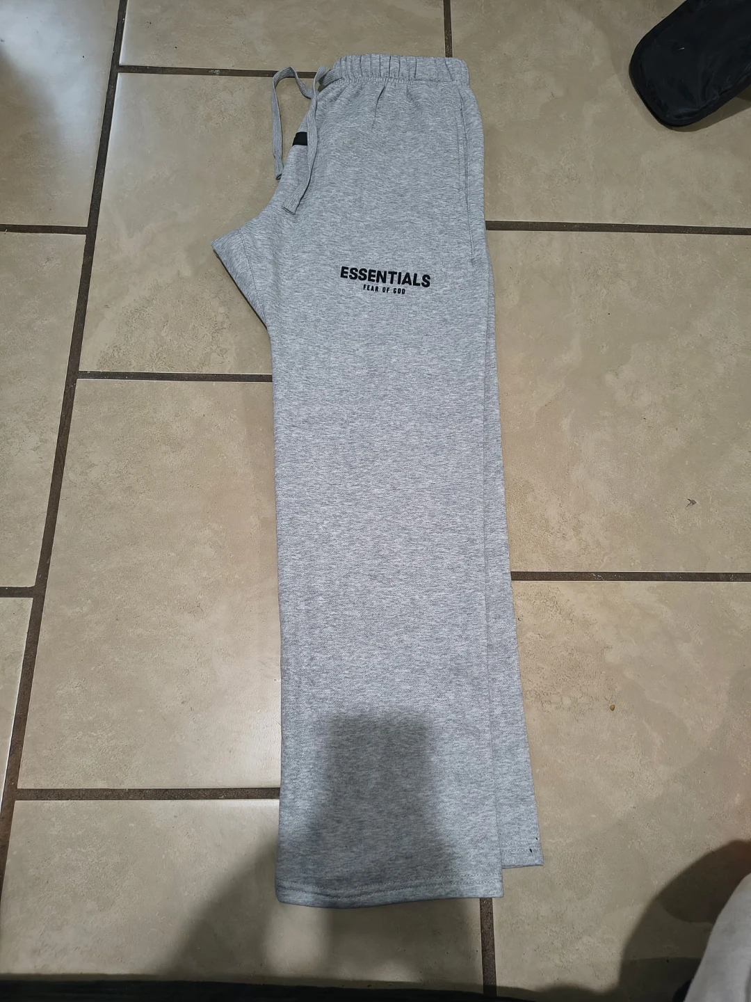 Essentials Fear of God Sweatpants Grey - photo 3