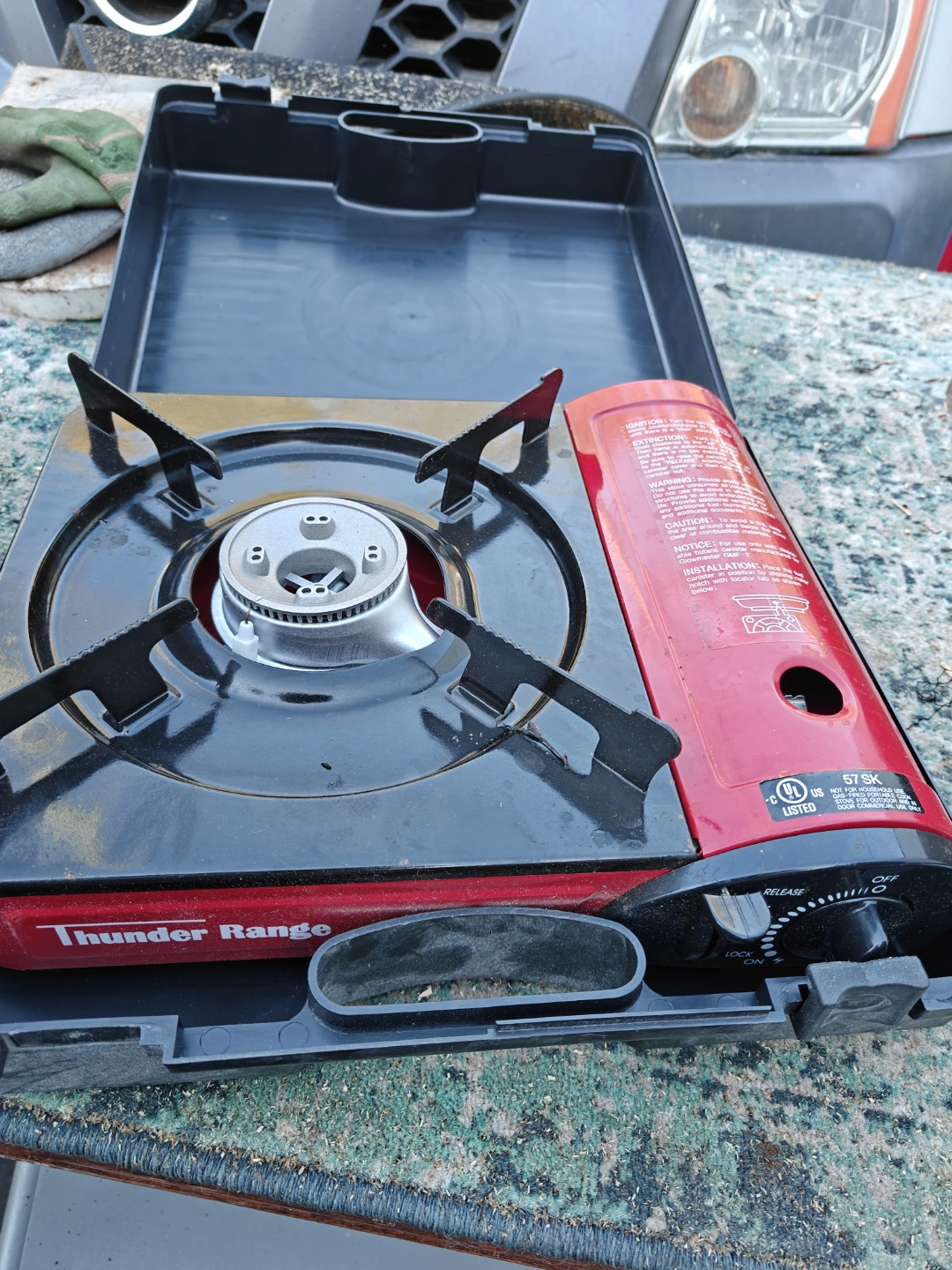 Thunder Range Portable Butane Stove