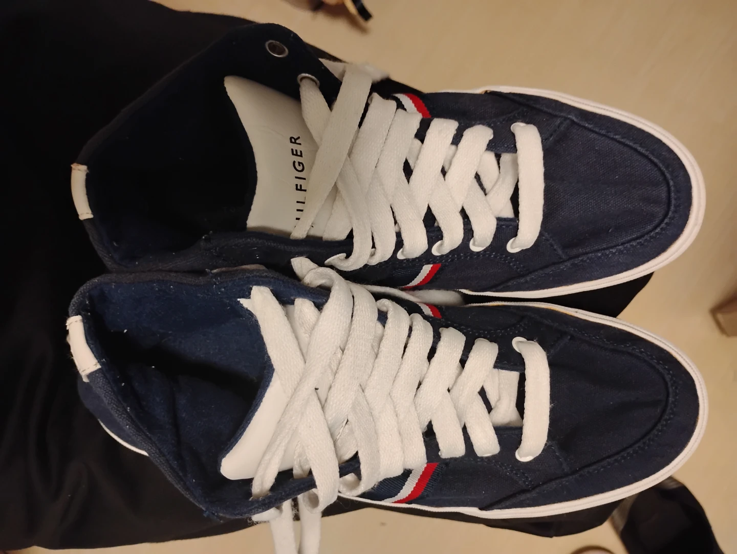 Tommy Hilfiger High-Top Sneakers Navy