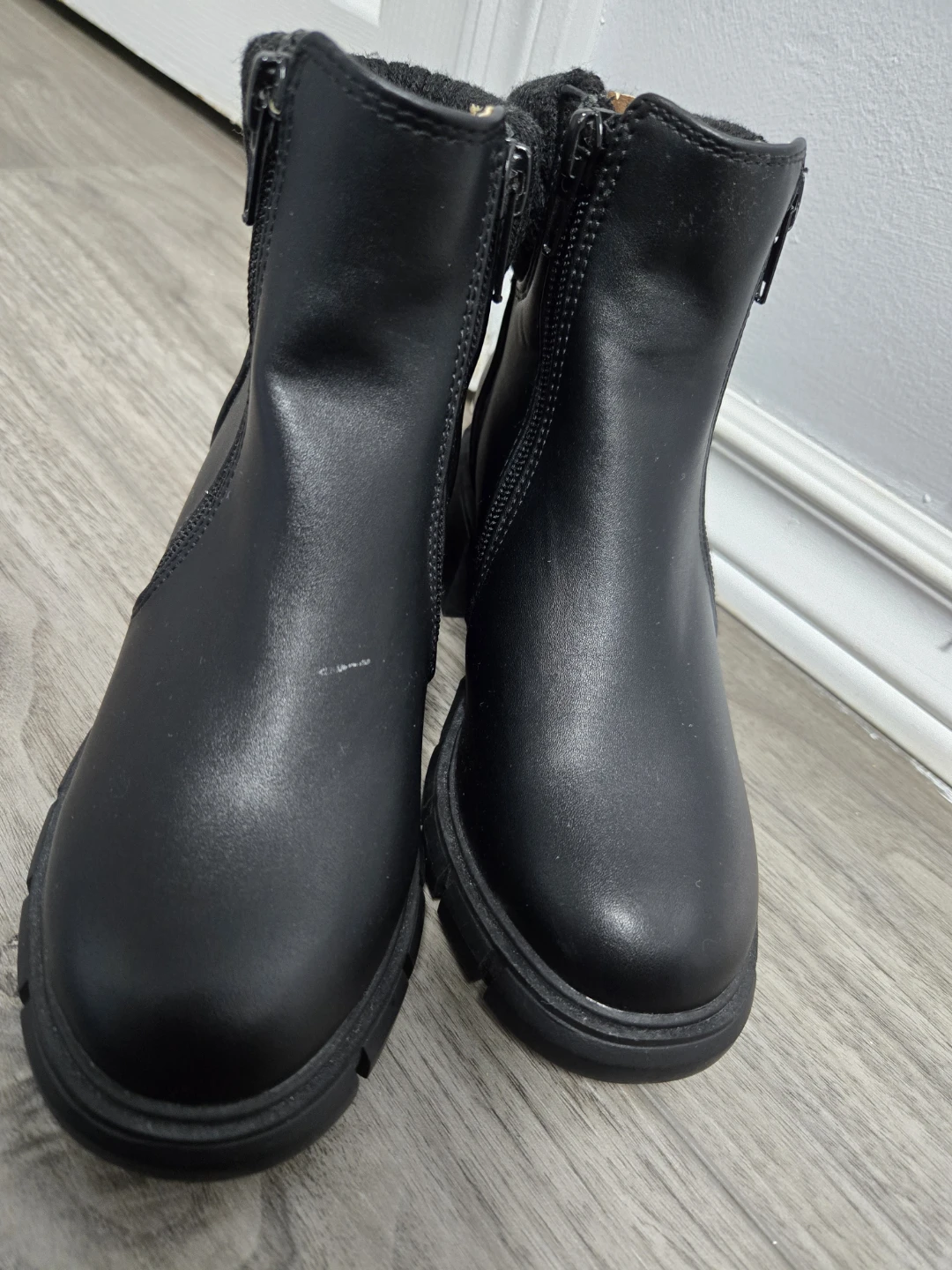 Black Ankle Boots Size 13 - photo 4