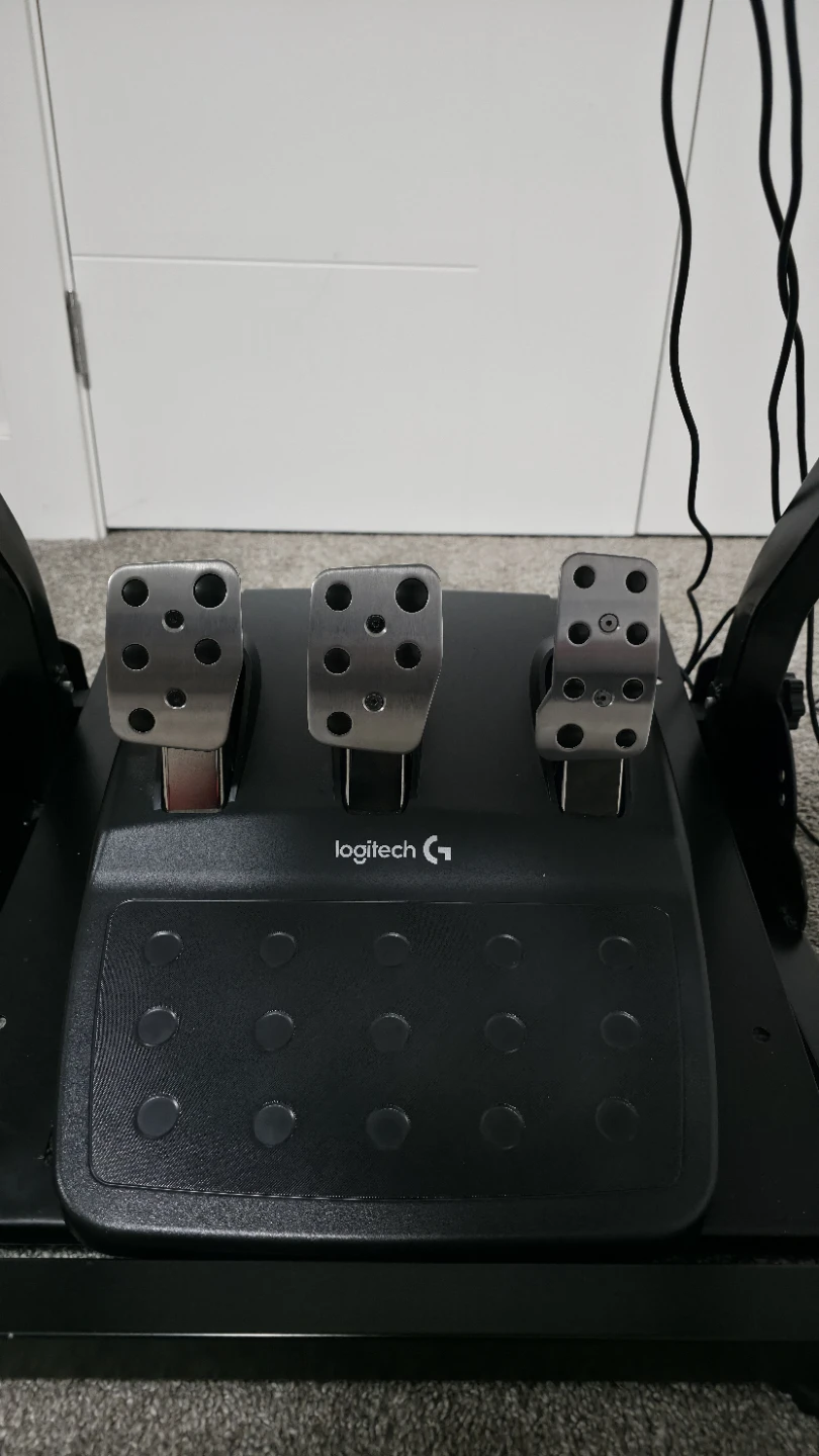 Logitech G Racing Wheel and Pedal Setup with Stand - photo 2