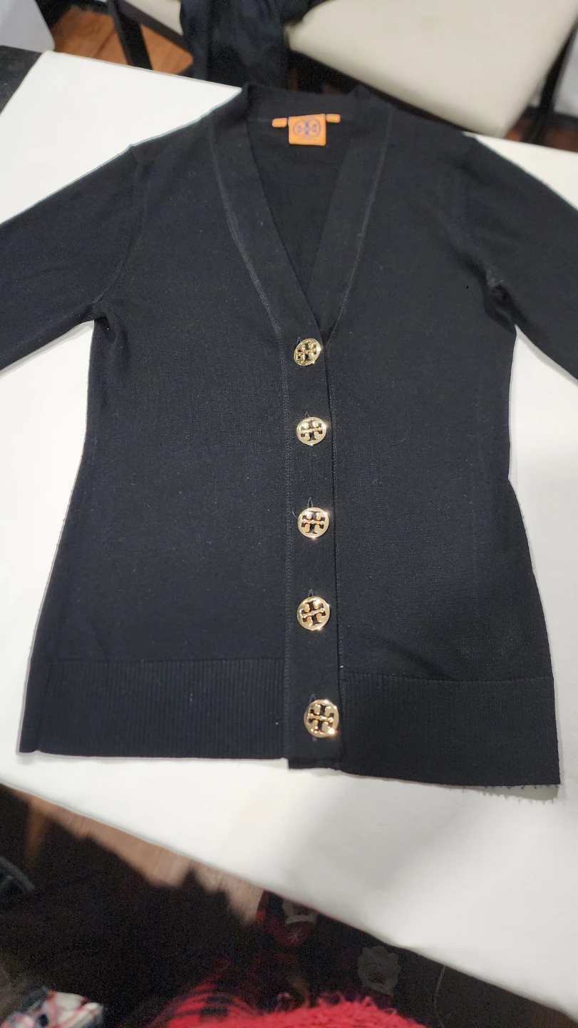 Tory Burch Black Cardigan - photo 2