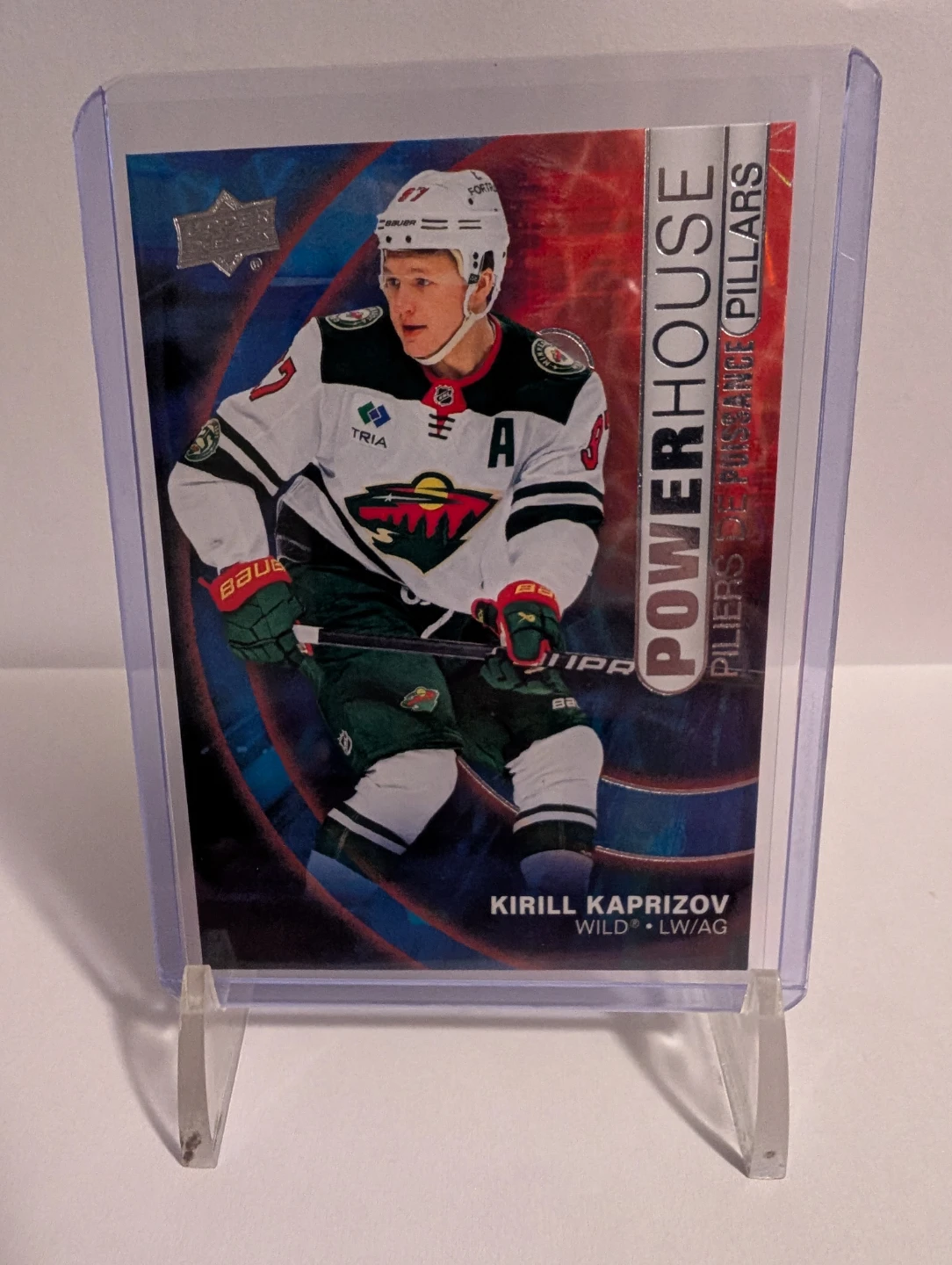 Kirill Kaprizov Powerhouse Upper Deck Hockey Card - photo 4