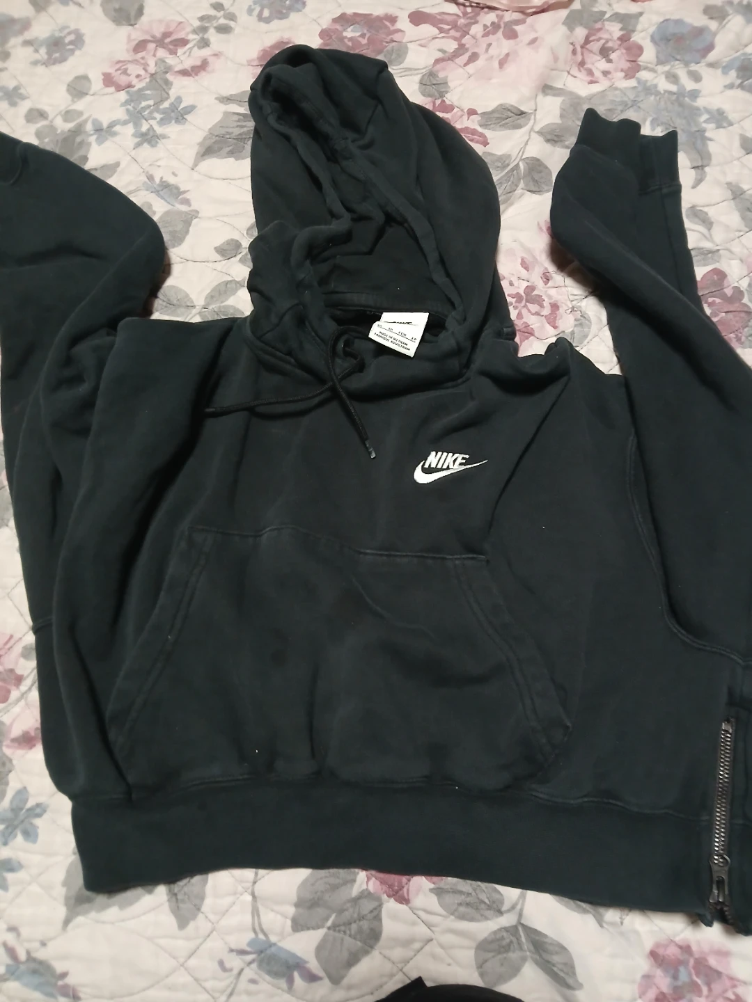 Nike Black Pullover Hoodie Xs