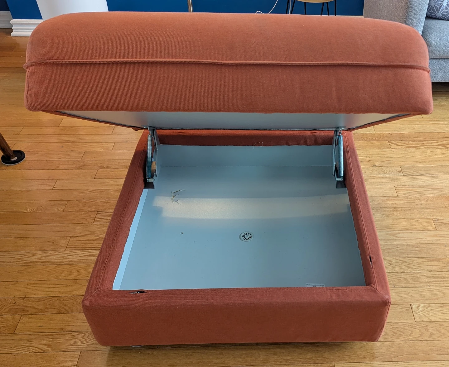 Ikea Vallentuna Ottoman with storage - photo 3