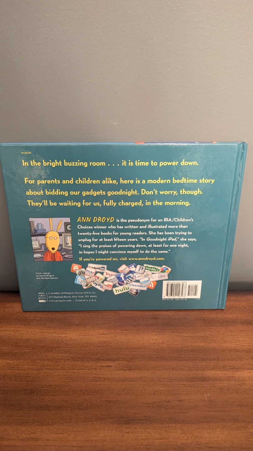 Goodnight iPad by Ann Droyd - photo 2