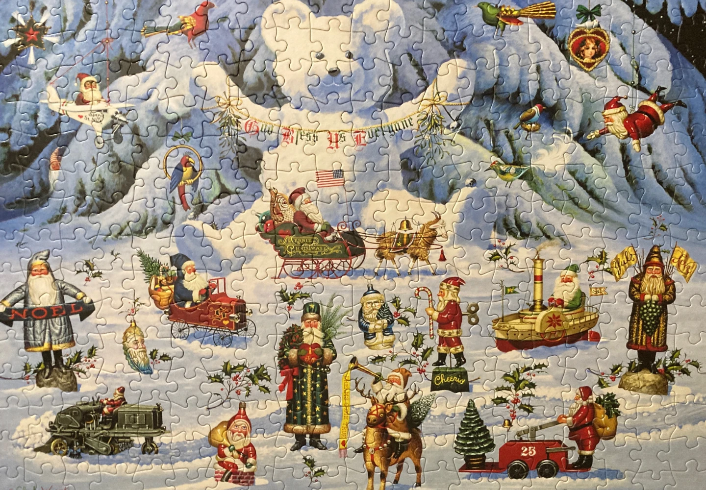 "JINGLE BELL TEDDY & FRIENDS” 300 PIECE (BY BUFFALO) - photo 2