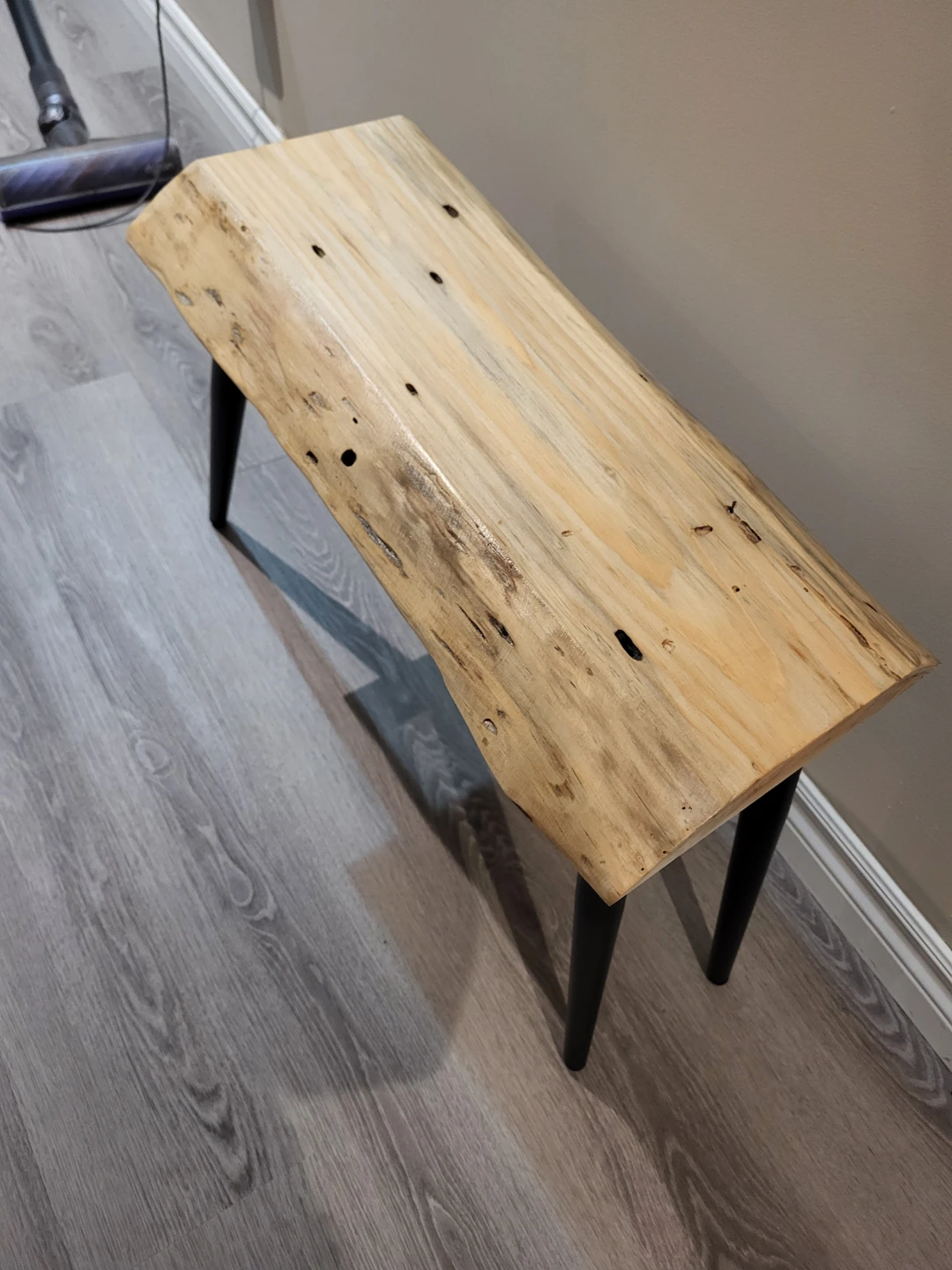 Live Edge Wooden Bench - photo 3