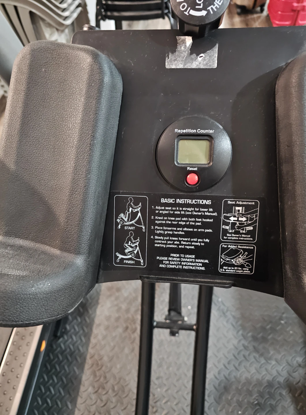 Abdominal Exercise Machine - photo 2