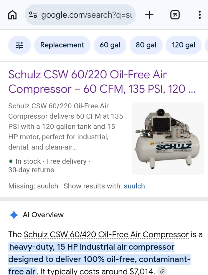 Air compressor 60cfm the best of the best oilless air compressor - photo 3