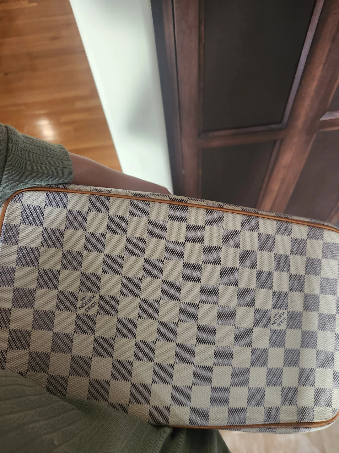Louis Vuitton Damier Azur Tote Bag - photo 3